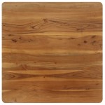 vidaXL Masă de bucătărie, lemn masiv de acacia, 75 x 75 x 76 cm