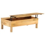 vidaXL Măsuță de cafea, 110 x 55 x 35 cm, lemn masiv de mango vidaXL Măsuță de cafea, 110 x 55 x 35 cm, lemn masiv de mango