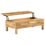 vidaXL Măsuță de cafea, 110 x 55 x 35 cm, lemn masiv de mango vidaXL Măsuță de cafea, 110 x 55 x 35 cm, lemn masiv de mango