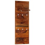 vidaXL Cuier haine, 118 x 40 cm, lemn masiv de palisandru vidaXL Cuier haine, 118 x 40 cm, lemn masiv de palisandru