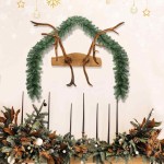 vidaXL Ghirlandă de Crăciun, PVC 10 m