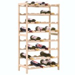 vidaXL Suport sticle de vin, lemn de cedru, 57,5 x 28 x 102 cm vidaXL Suport sticle de vin, lemn de cedru, 57,5 x 28 x 102 cm