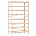vidaXL Suport sticle de vin, lemn de cedru, 57,5 x 28 x 102 cm vidaXL Suport sticle de vin, lemn de cedru, 57,5 x 28 x 102 cm