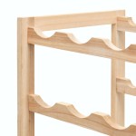 vidaXL Suport sticle de vin, lemn de cedru, 57,5 x 28 x 102 cm vidaXL Suport sticle de vin, lemn de cedru, 57,5 x 28 x 102 cm