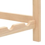 vidaXL Suport sticle de vin, lemn de cedru, 57,5 x 28 x 102 cm vidaXL Suport sticle de vin, lemn de cedru, 57,5 x 28 x 102 cm