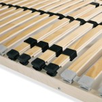 vidaXL Bază de pat cu șipci, 28 șipci, 7 zone, 80 x 200 cm vidaXL Bază de pat cu șipci, 28 șipci, 7 zone, 80 x 200 cm