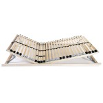 vidaXL Bază de pat cu șipci, 28 șipci, 7 zone, 70 x 200 cm vidaXL Bază de pat cu șipci, 28 șipci, 7 zone, 70 x 200 cm