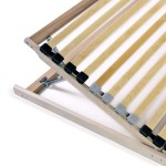 vidaXL Bază de pat cu șipci, 28 șipci, 7 zone, 70 x 200 cm vidaXL Bază de pat cu șipci, 28 șipci, 7 zone, 70 x 200 cm