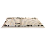 vidaXL Bază de pat cu șipci, 28 șipci, 7 zone, 80 x 200 cm vidaXL Bază de pat cu șipci, 28 șipci, 7 zone, 80 x 200 cm