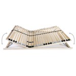 vidaXL Bază de pat cu șipci, 28 șipci, 7 zone, 100 x 200 cm vidaXL Bază de pat cu șipci, 28 șipci, 7 zone, 100 x 200 cm