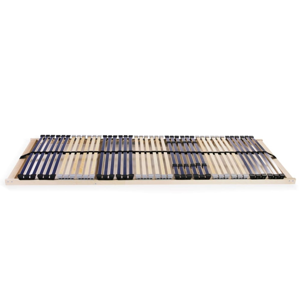 vidaXL Bază de pat cu șipci, 42 șipci, 7 zone, 70 x 200 cm