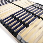 vidaXL Bază de pat cu șipci, 42 șipci, 7 zone, 80 x 200 cm vidaXL Bază de pat cu șipci, 42 șipci, 7 zone, 80 x 200 cm