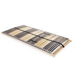 vidaXL Bază de pat cu șipci, 42 șipci, 7 zone, 120 x 200 cm vidaXL Bază de pat cu șipci, 42 șipci, 7 zone, 120 x 200 cm