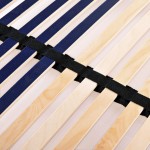 vidaXL Bază de pat cu șipci, 42 șipci, 7 zone, 120 x 200 cm vidaXL Bază de pat cu șipci, 42 șipci, 7 zone, 120 x 200 cm