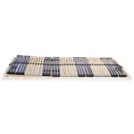 vidaXL Bază de pat cu șipci, 42 șipci, 7 zone, 80 x 200 cm vidaXL Bază de pat cu șipci, 42 șipci, 7 zone, 80 x 200 cm