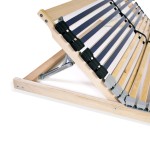 vidaXL Bază de pat cu șipci, 42 șipci, 7 zone, 100 x 200 cm vidaXL Bază de pat cu șipci, 42 șipci, 7 zone, 100 x 200 cm