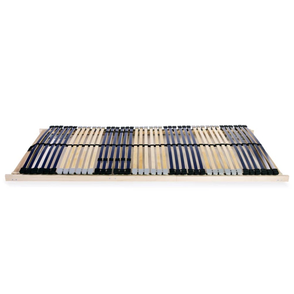 vidaXL Bază de pat cu șipci, 42 șipci, 7 zone, 70 x 200 cm