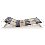 vidaXL Bază de pat cu șipci, 42 șipci, 7 zone, 80 x 200 cm vidaXL Bază de pat cu șipci, 42 șipci, 7 zone, 80 x 200 cm