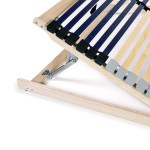vidaXL Bază de pat cu șipci, 42 șipci, 7 zone, 80 x 200 cm vidaXL Bază de pat cu șipci, 42 șipci, 7 zone, 80 x 200 cm