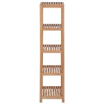 vidaXL Raft depozitare baie, 4 niveluri, 42x42x165 cm, lemn tec masiv vidaXL Raft depozitare baie, 4 niveluri, 42x42x165 cm, lemn tec masiv