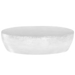 vidaXL Măsuță cafea, argintiu, 100x50x28 cm aluminiu bătut la ciocan