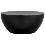 vidaXL Măsuță de cafea, negru, 70 x 30 cm, aluminiu bătut cu ciocanul vidaXL Măsuță de cafea, negru, 70 x 30 cm, aluminiu bătut cu ciocanul