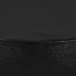 vidaXL Măsuță de cafea, negru, 70 x 30 cm, aluminiu bătut cu ciocanul vidaXL Măsuță de cafea, negru, 70 x 30 cm, aluminiu bătut cu ciocanul