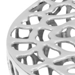 vidaXL Măsuță de cafea, argintiu, 70 x 30 cm, aluminiu turnat