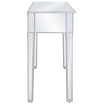 vidaXL Masă consolă tip oglindă, MDF și sticlă, 106,5 x 38 x 76,5 cm vidaXL Masă consolă tip oglindă, MDF și sticlă, 106,5 x 38 x 76,5 cm