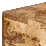 vidaXL Birou de scris cu sertare, 110x50x76 cm, lemn masiv de mango