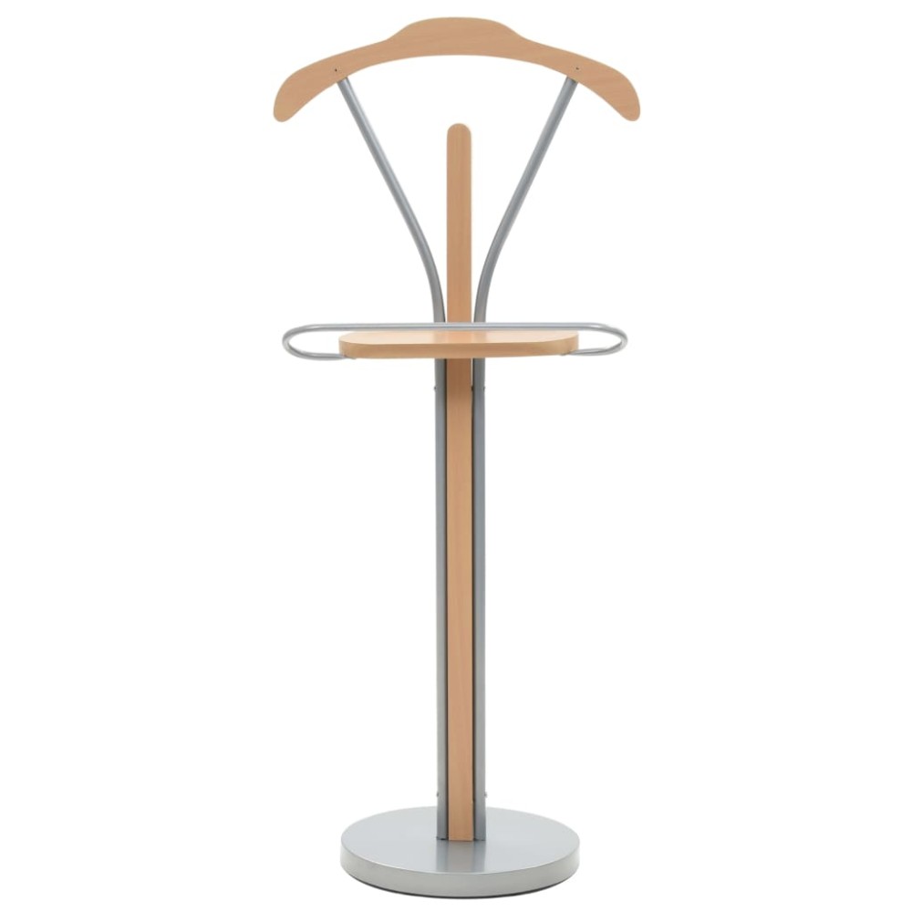 vidaXL Cuier pentru costum, 45 x 35 x 107 cm, natural