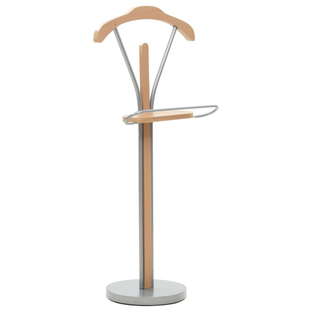 vidaXL Cuier pentru costum, 45 x 35 x 107 cm, natural