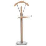 vidaXL Cuier pentru costum, 45 x 35 x 107 cm, natural vidaXL Cuier pentru costum, 45 x 35 x 107 cm, natural