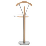 vidaXL Cuier pentru costum, 45 x 35 x 107 cm, natural vidaXL Cuier pentru costum, 45 x 35 x 107 cm, natural