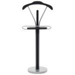 vidaXL Cuier pentru costum, negru și gri, 45 x 35 x 107 cm vidaXL Cuier pentru costum, negru și gri, 45 x 35 x 107 cm