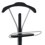 vidaXL Cuier pentru costum, negru și gri, 45 x 35 x 107 cm vidaXL Cuier pentru costum, negru și gri, 45 x 35 x 107 cm