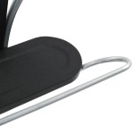 vidaXL Cuier pentru costum, negru și gri, 45 x 35 x 107 cm vidaXL Cuier pentru costum, negru și gri, 45 x 35 x 107 cm