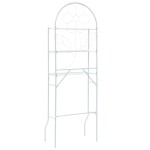 vidaXL Etajeră de toaletă, alb, 60x33x174 cm vidaXL Etajeră de toaletă, alb, 60x33x174 cm
