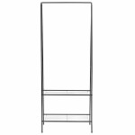 vidaXL Cuier de haine, 59 x 35 x 150 cm, negru vidaXL Cuier de haine, 59 x 35 x 150 cm, negru