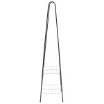 vidaXL Cuier de haine, 59 x 35 x 150 cm, negru vidaXL Cuier de haine, 59 x 35 x 150 cm, negru