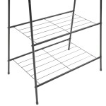 vidaXL Cuier de haine, 59 x 35 x 150 cm, negru vidaXL Cuier de haine, 59 x 35 x 150 cm, negru