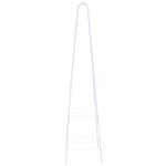 vidaXL Cuier de haine, 59 x 35 x 150 cm, alb vidaXL Cuier de haine, 59 x 35 x 150 cm, alb
