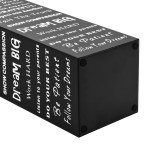 vidaXL Suport de umbrele, cu text, oțel, negru