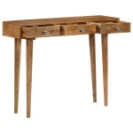 vidaXL Masă consolă, 102 x 30 x 79 cm, lemn masiv de mango vidaXL Masă consolă, 102 x 30 x 79 cm, lemn masiv de mango