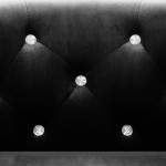 vidaXL Fotoliu, negru, catifea