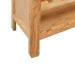 vidaXL Dulap de vinuri, 72 x 32 x 90 cm, lemn masiv de stejar vidaXL Dulap de vinuri, 72 x 32 x 90 cm, lemn masiv de stejar