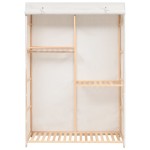 vidaXL Dulap de haine cu 3 rafturi, 110 x 40 x 170 cm vidaXL Dulap de haine cu 3 rafturi, 110 x 40 x 170 cm