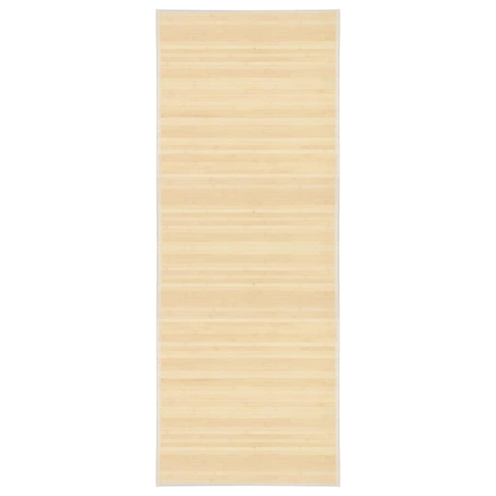 vidaXL Covor din bambus, natural, 80 x 200 cm