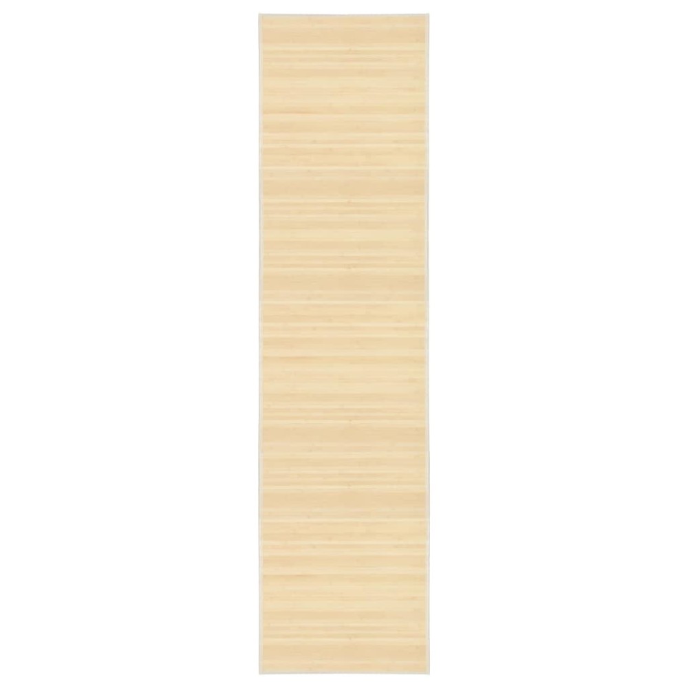 vidaXL Covor din bambus, natural, 80 x 300 cm