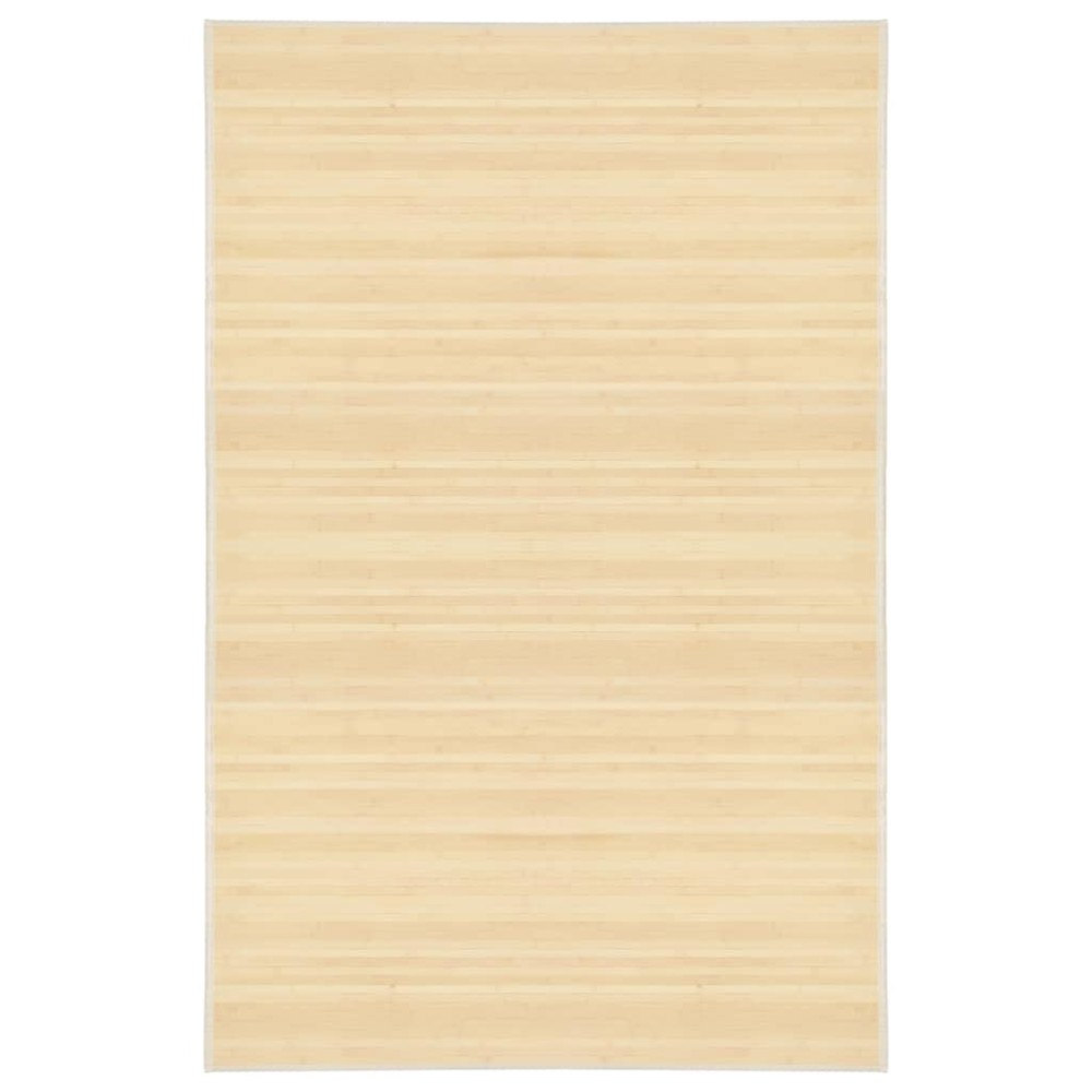 vidaXL Covor din bambus, natural, 100 x 160 cm